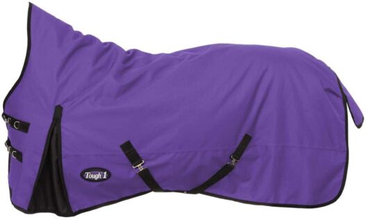 Tough-1 1200D High Neck T/O Blanket 300g 78In Purp