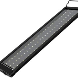MingDak Full Spectrum LED Aquarium Light,Fish Tank Light with Aluminum Housing Extendable Brackets,White Blue Red Green LEDs for Freshwater Plants,18 to 24-inch,6500K