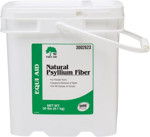Farnam Equi Aid Natural Psyllium Fiber Powder, 20-Pound