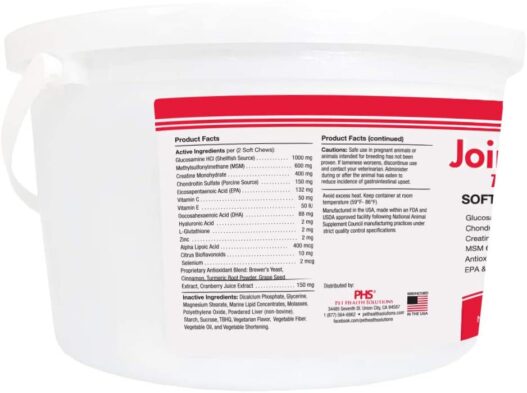 Joint MAX Triple Strength Soft Chews Glucosamine Chondroitin with MSM for Dogs Hip & Joint, Made in USA