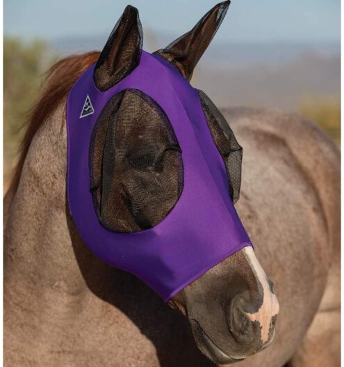 Professional`S Choice Comfort Fit Fly Mask Teal Horse