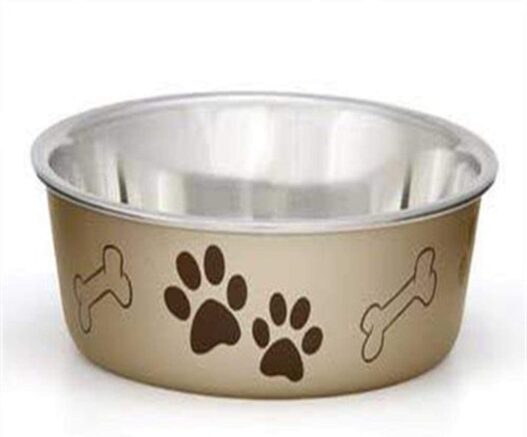 Loving Pets Metallic Bella Bowl