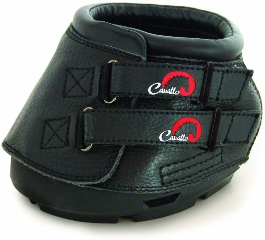 Cavallo Simple Hoof Boot for Horses, Black