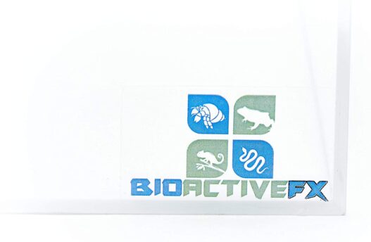 BioactiveFX 0.23 Gallon Magnetic Acrylic 3x3x6 Inch Mini Nano Tall Enclosure Reptile Terrarium Cage Tank Tarantula Scorpion Sling Isopods Lizards Invertebrates Insects Mantis Snake Gecko Frog
