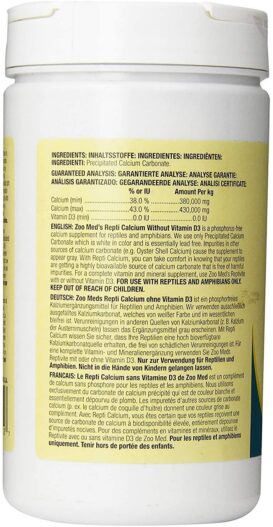 Brand: LEEMart SOBAKEN Small Animal Supplies Repti Calcium Without D3 12Oz