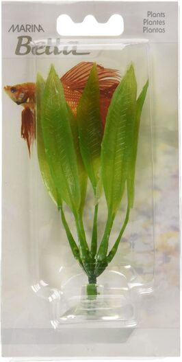 Marina Betta Kit Plastic Plant, Amazon Sword