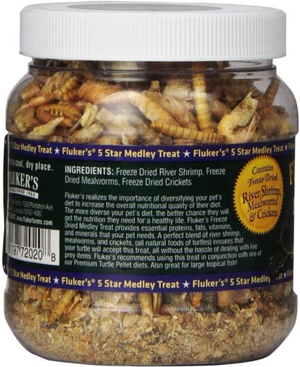 Fluker's Aquatic Turtle Medley Treat Food
