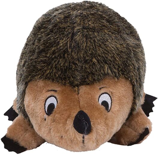 Outward Hound Hedgehogz Squeaky Dog Toy – Cuddly Soft Toy for Dogs - Durable Plush Fluffy Toy for Awesome Pets
