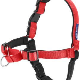 PetSafe Easy Walk Deluxe Dog Harness, No Pull Dog Harness – Perfect for Leash & Harness Training – Stops Pets from Pulling and Choking on Walks – Works with Small, Medium and Large Dogs