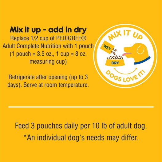 Pedigree Choice Cuts in Gravy Adult Wet Dog Food Variety Packs, 3.5 Oz. Pouches