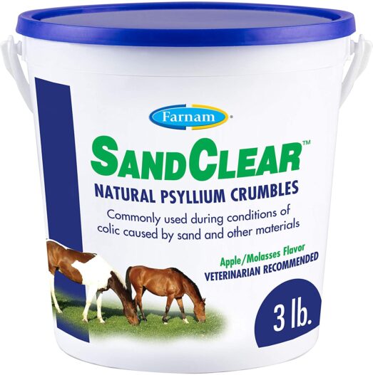 Farnam SandClear Natural Psyllium Crumbles, 3 lbs