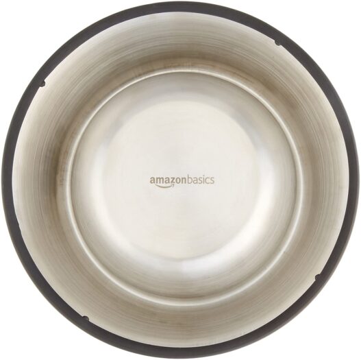 AmazonBasics Stainless Steel Dog Bowl
