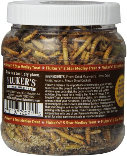 Fluker's Bearded Dragon Medley Treat Food