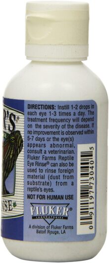 Fluker's 73040 Repta Rinse Reptile Eye Rinse, 2-Ounce