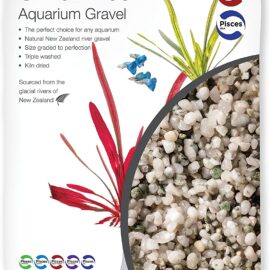 Pisces 11 lb Silver Pearl Aquarium Gravel, Medium (AM-SILVER010)