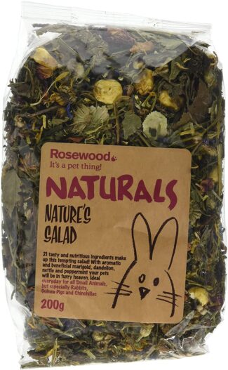 Rosewood Pet 1 Pouch Nature'S Salad Food For Small Animals, 200G