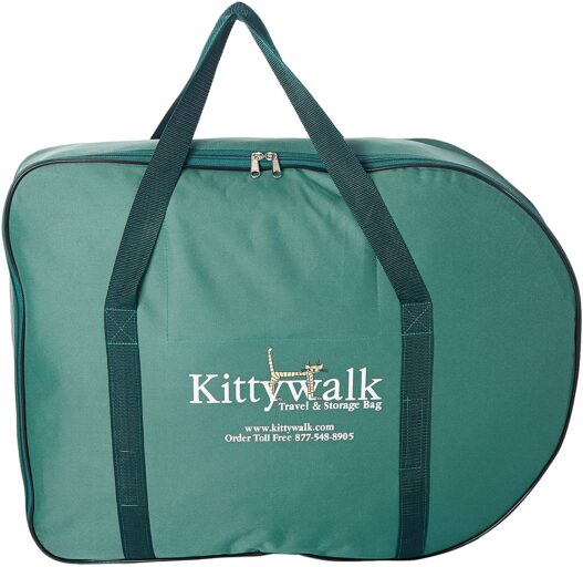 Kittywalk Outdoor Net Cat Enclosure for Decks, Patios, Balconies